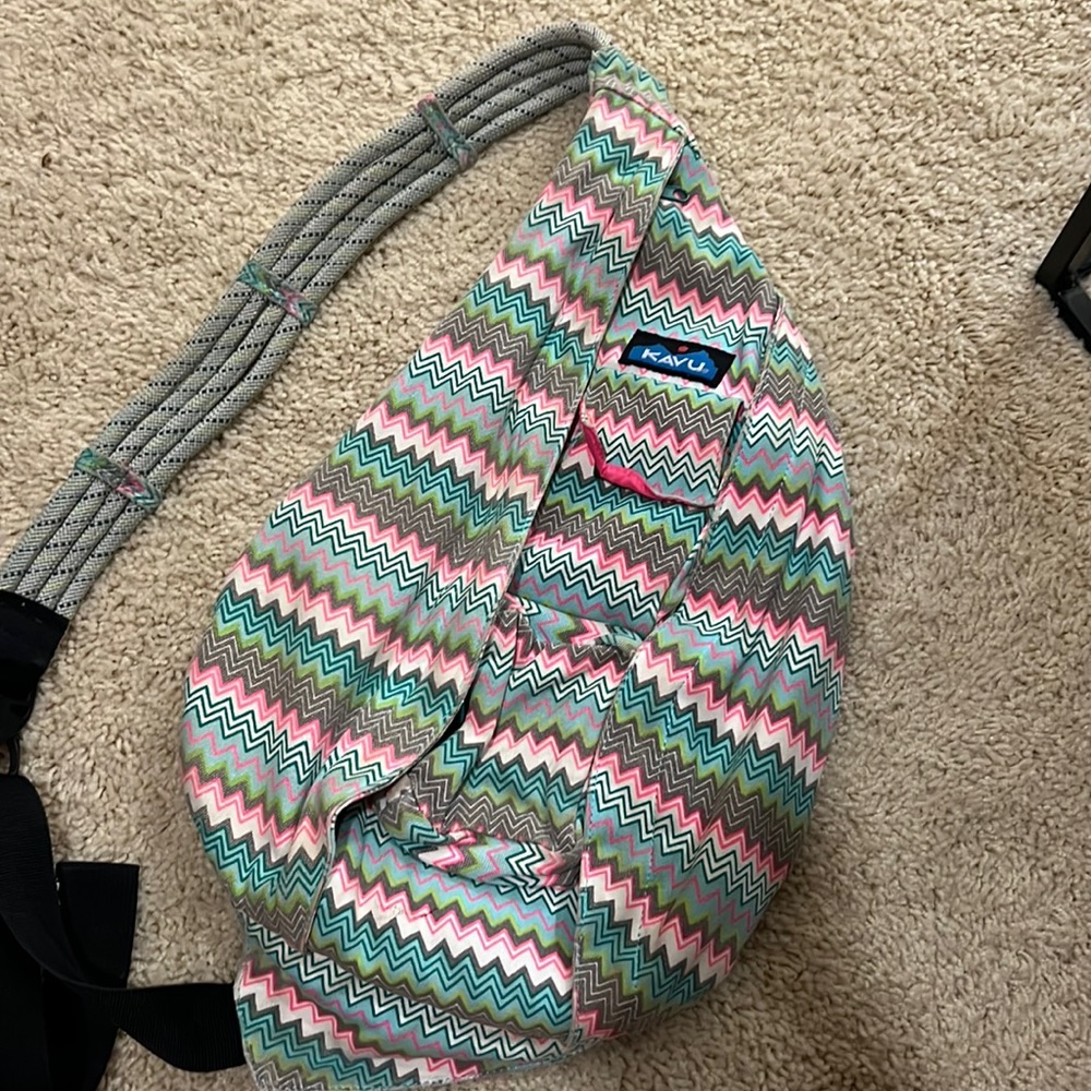 Kavu rope bag! Perfect for traveling. So much storage and easy to carry.